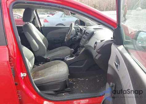 2012 Chevrolet Sonic 2Ls z USA, uszkodzony, nr VIN 1G1JA6SH9C4112700